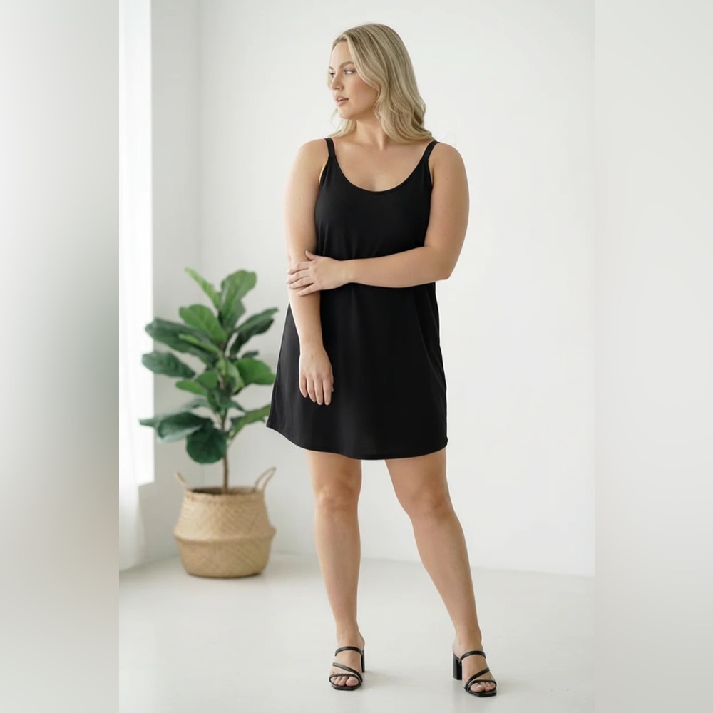 PS Kate PLUS BLACK SOLID DRESS - Picture 3 of 5
